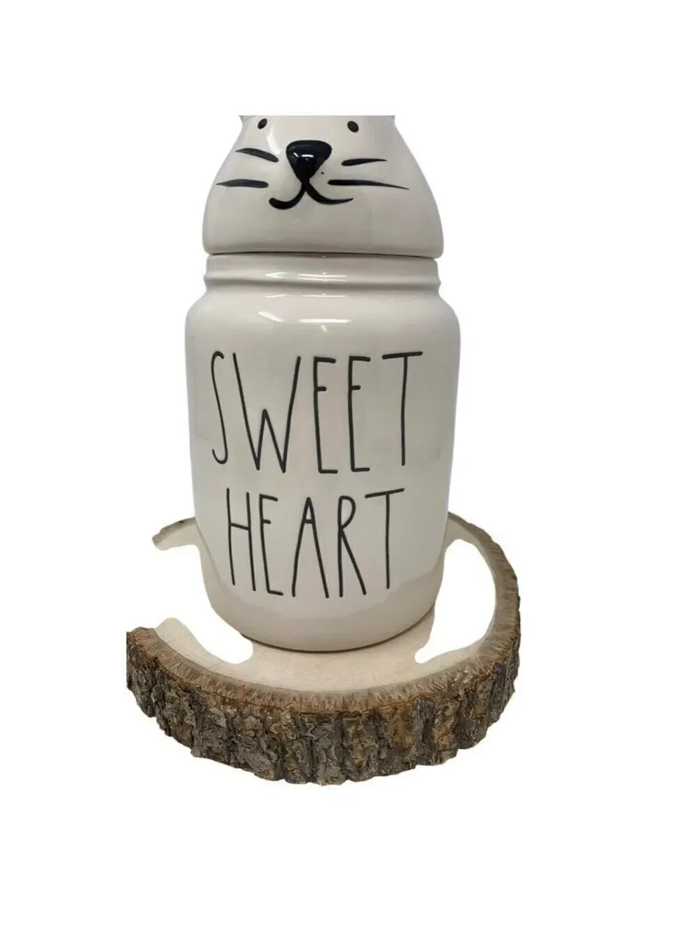 Rae Dunn SWEET HEART Bunny Canister Easter Bunny Spring Easter Baby Small Jar